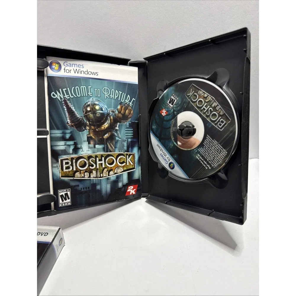 BioShock (PC, 2007) with Slipcover Complete in Box CIB